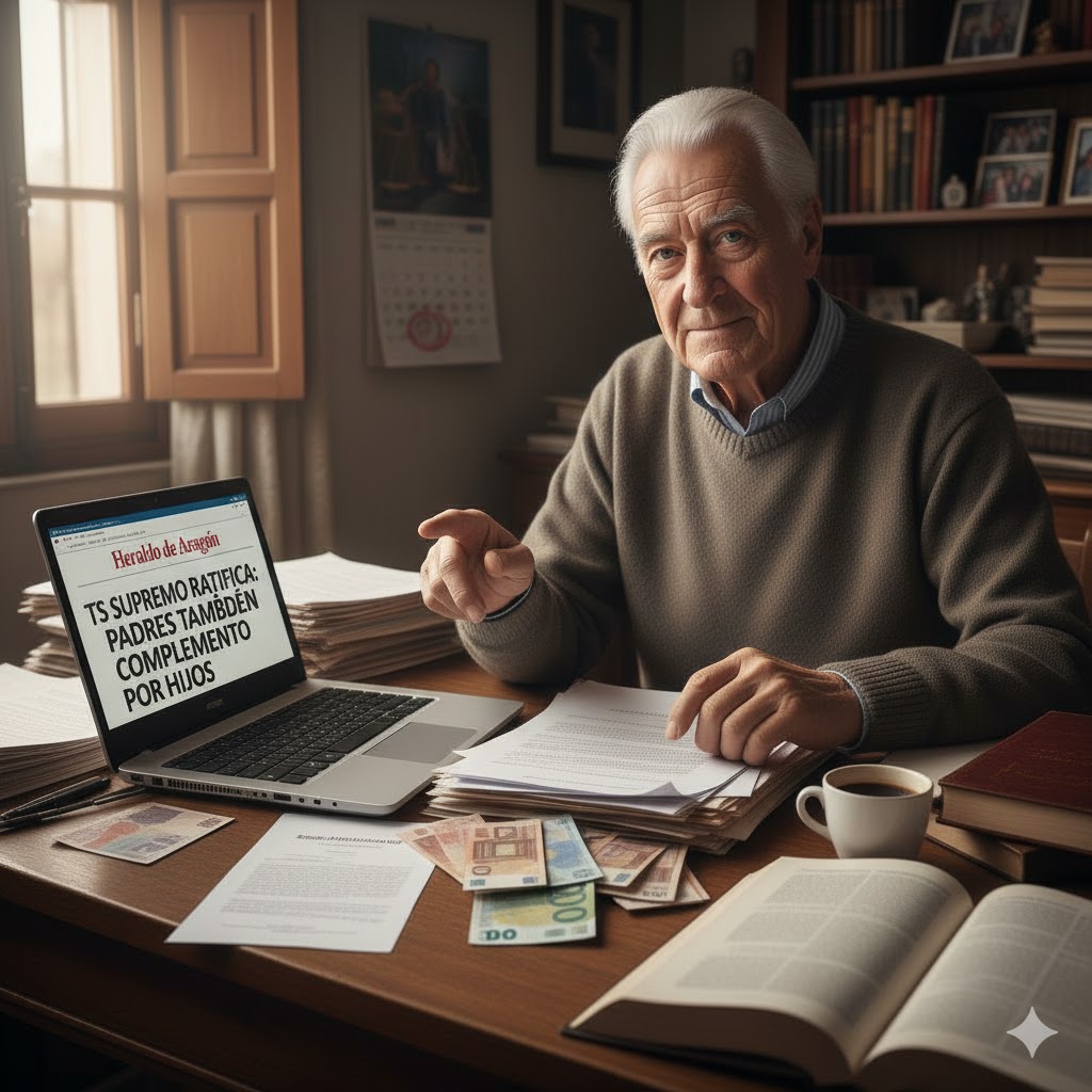 Justicia para los padres jubilados: el derecho al complemento de brecha de género y la lucha contra la discriminación en la Seguridad Social