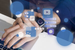 plataformas digitales y mano